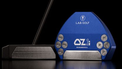 L.A.B. Golf putter with long neck